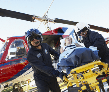 Air ambulance patient