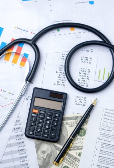Analyzing healthcare budgets and finding errors with audits