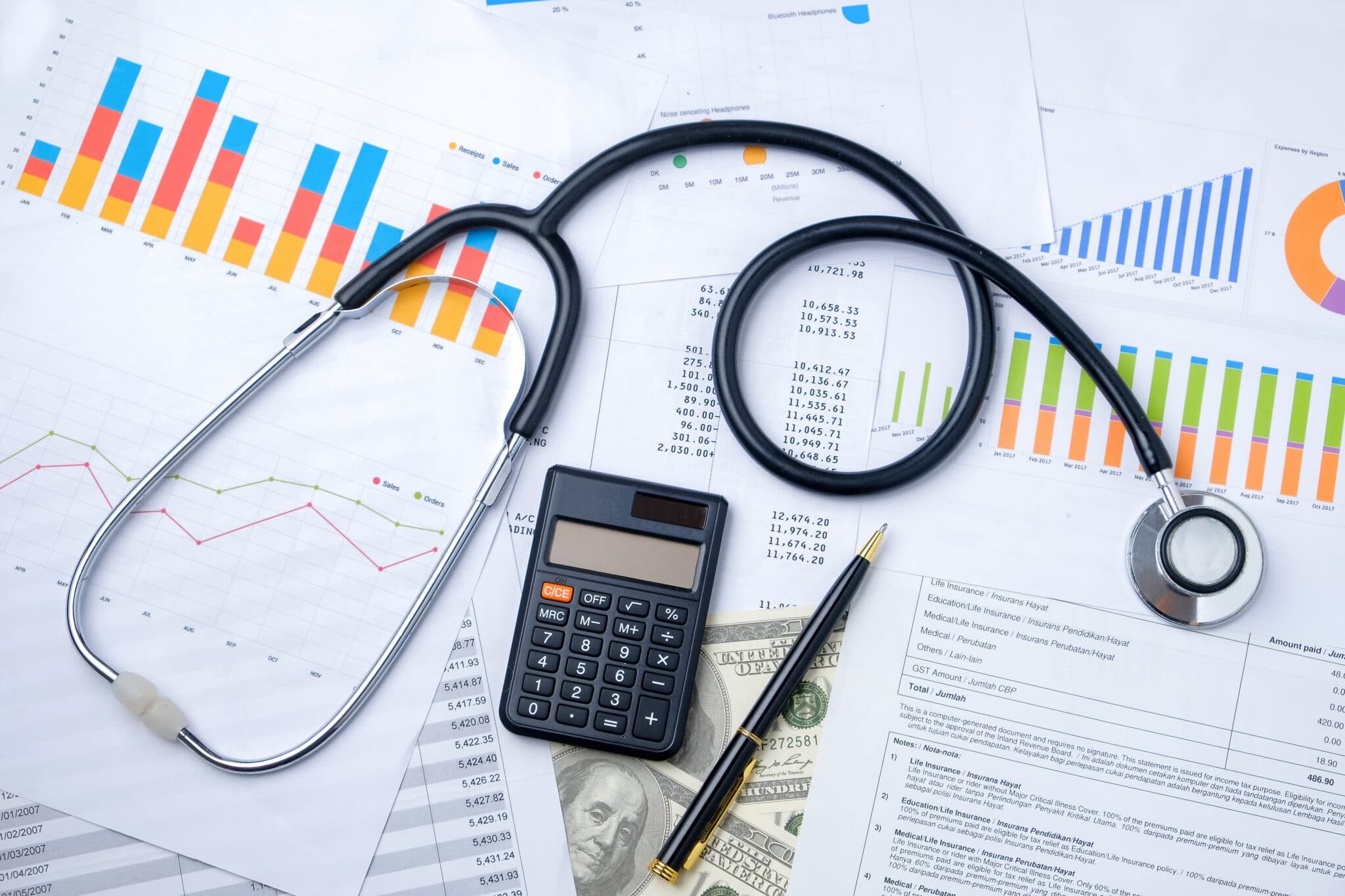 Analyzing healthcare budgets and finding errors with audits