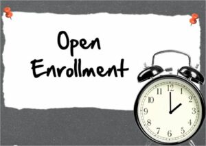 open enrollment clock ticking mental refresh