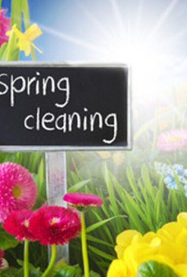 Spring cleaning is important at home, in the yard and in a health plan