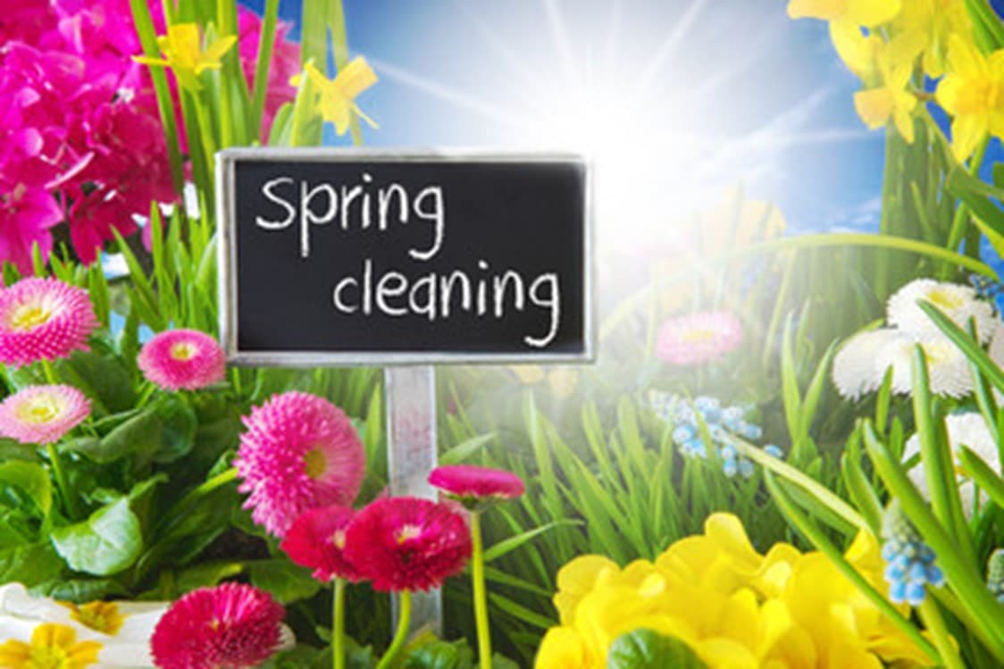 Spring cleaning is important at home, in the yard and in a health plan